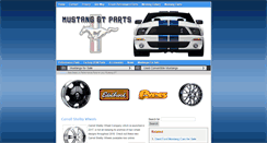 Desktop Screenshot of mustang-gt-parts.com