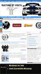 Mobile Screenshot of mustang-gt-parts.com
